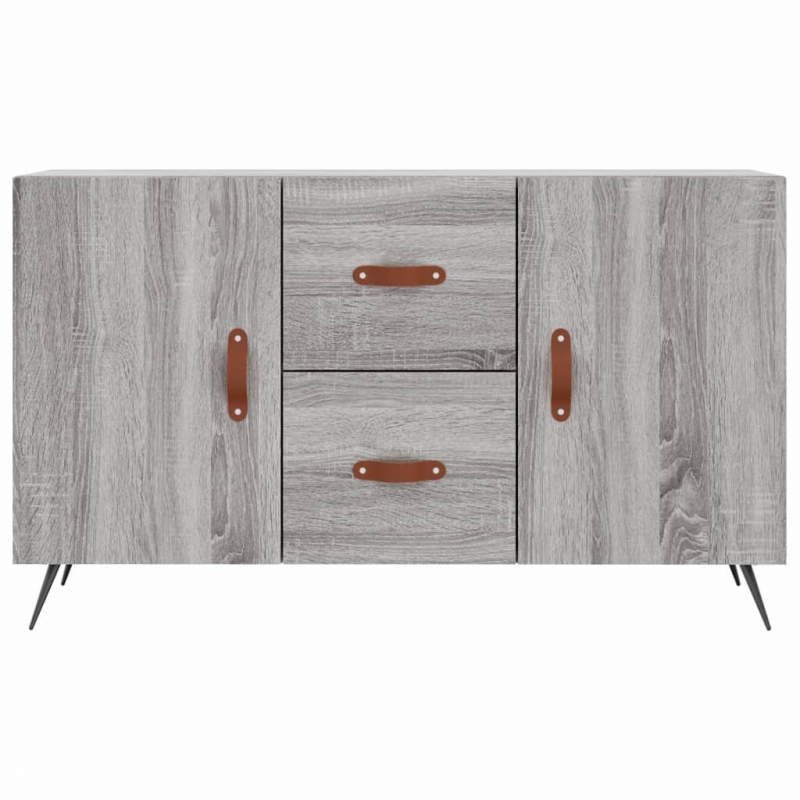 Sideboard Grau Sonoma 100x36x60 cm Holzwerkstoff