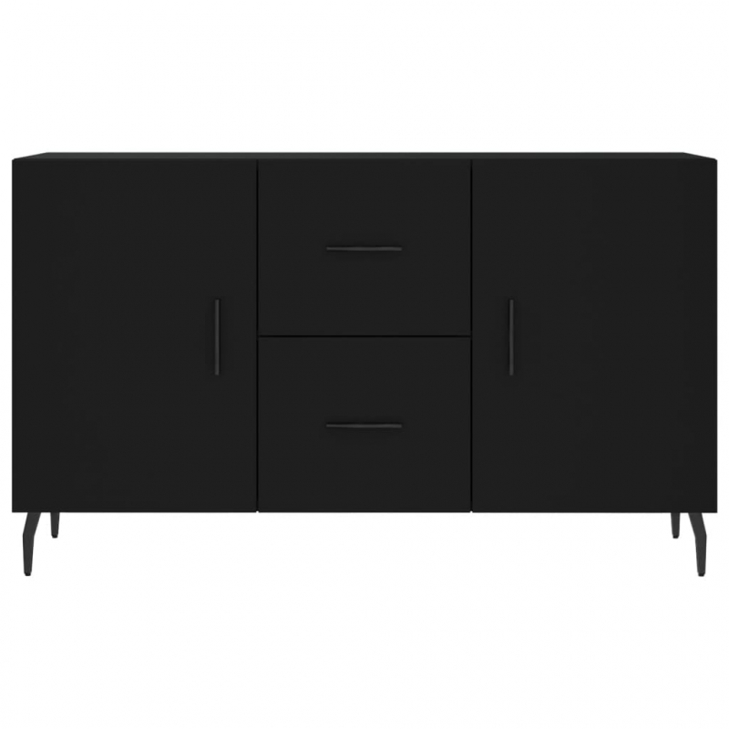 Sideboard Schwarz 100x36x60 cm Holzwerkstoff