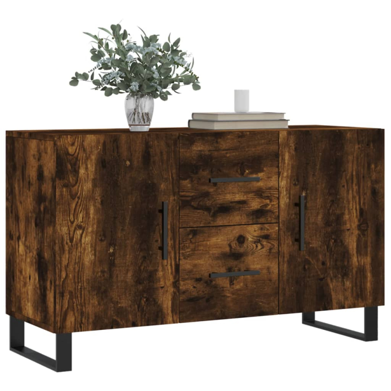 Sideboard Räuchereiche 100x36x60 cm Holzwerkstoff