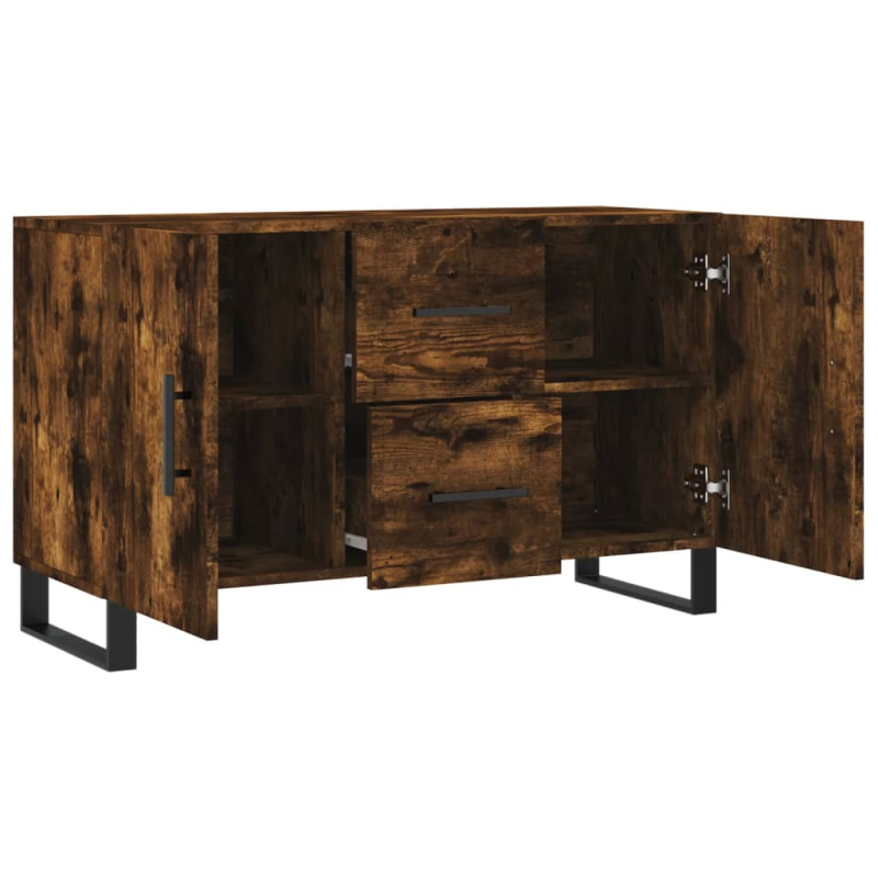 Sideboard Räuchereiche 100x36x60 cm Holzwerkstoff