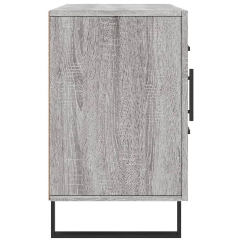 Sideboard Grau Sonoma 100x36x60 cm Holzwerkstoff