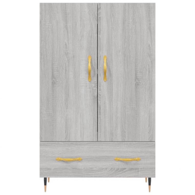 Highboard Grau Sonoma 69,5x31x115 cm Holzwerkstoff