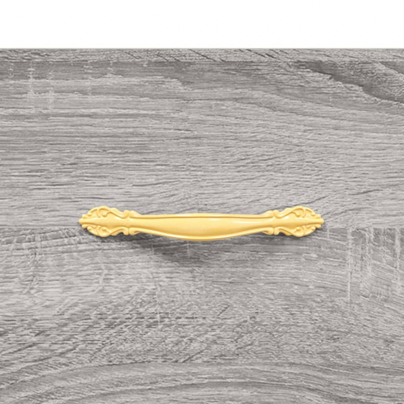 Highboard Grau Sonoma 69,5x31x115 cm Holzwerkstoff