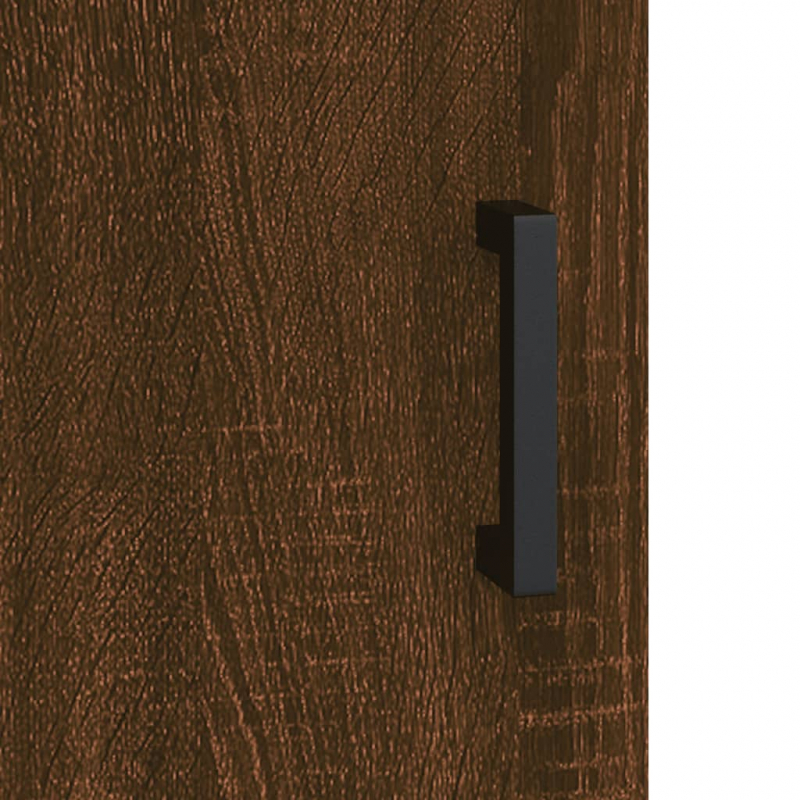 Highboard Braun Eichen-Optik 69,5x31x115 cm Holzwerkstoff