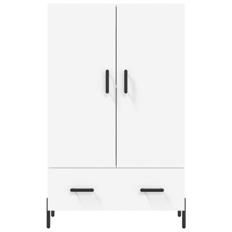 Highboard Weiß 69,5x31x115 cm Holzwerkstoff