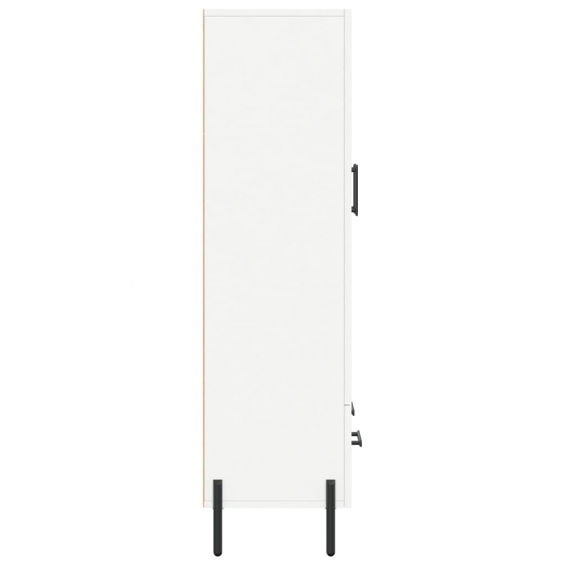 Highboard Weiß 69,5x31x115 cm Holzwerkstoff