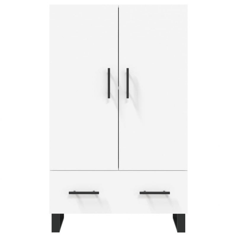 Highboard Weiß 69,5x31x115 cm Holzwerkstoff
