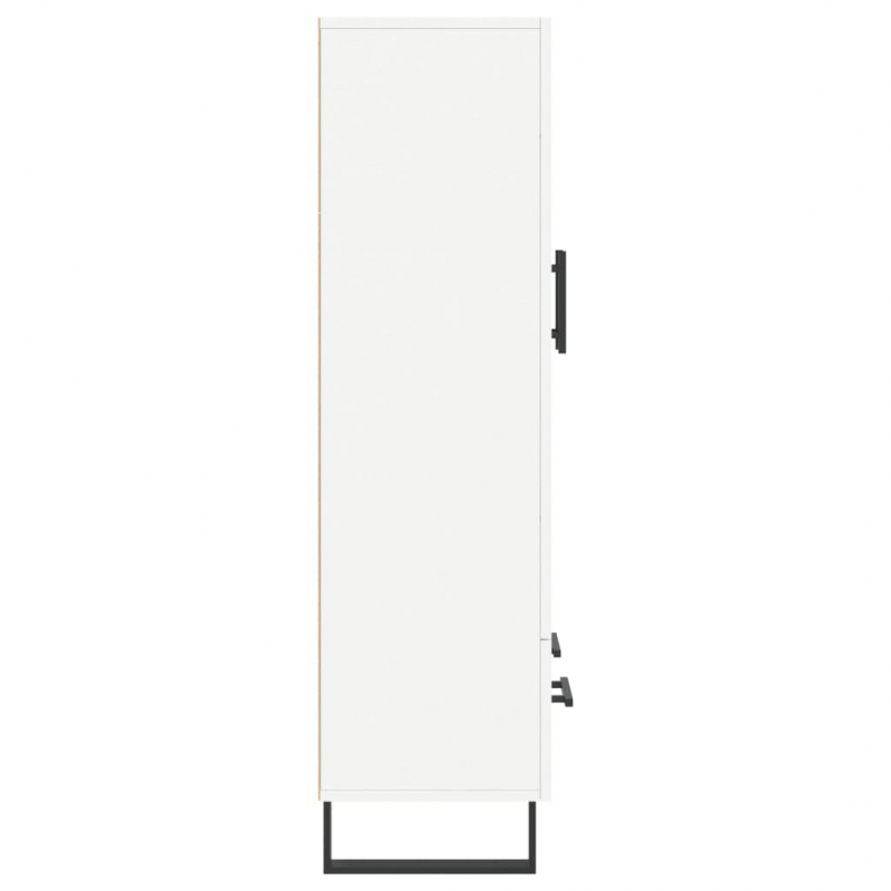 Highboard Weiß 69,5x31x115 cm Holzwerkstoff