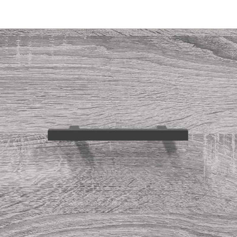 Highboard Grau Sonoma 69,5x31x115 cm Holzwerkstoff