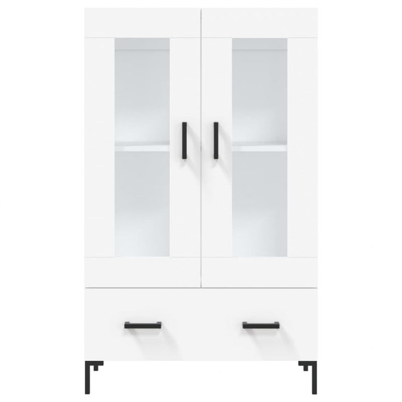 Highboard Weiß 69,5x31x115 cm Holzwerkstoff