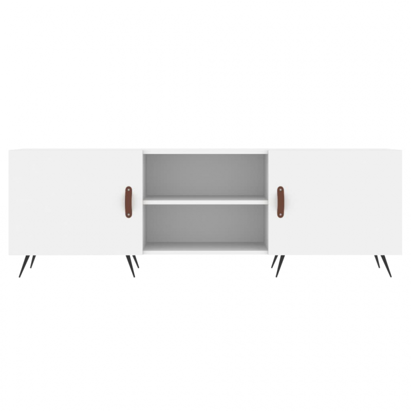 TV-Schrank Weiß 150x30x50 cm Holzwerkstoff