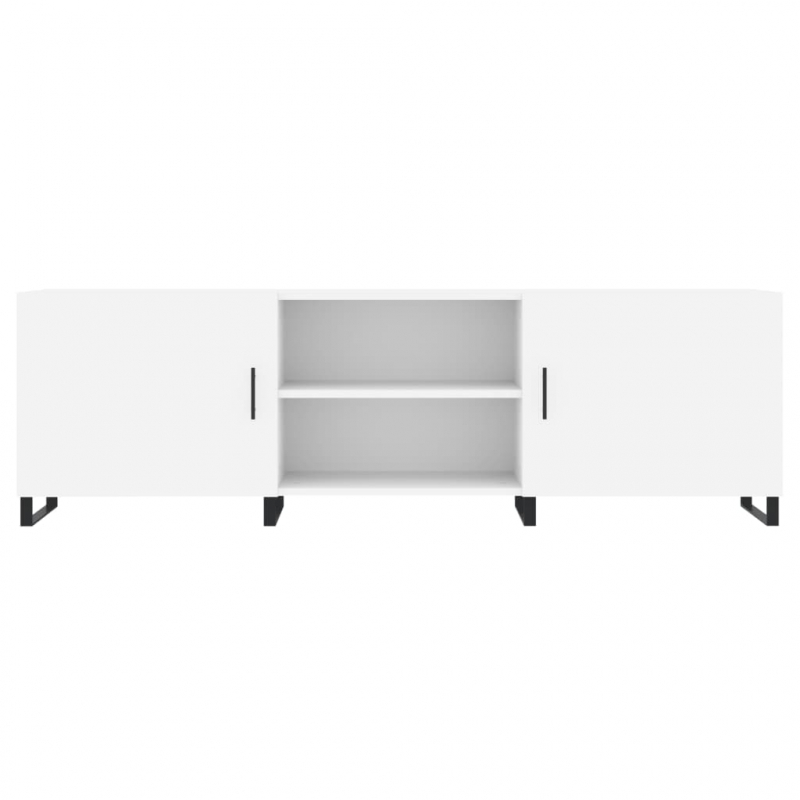 TV-Schrank Weiß 150x30x50 cm Holzwerkstoff