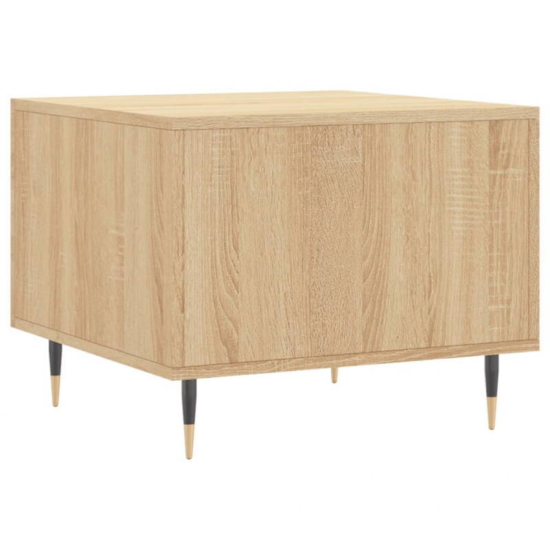 Couchtisch Sonoma-Eiche 50x50x40 cm Holzwerkstoff