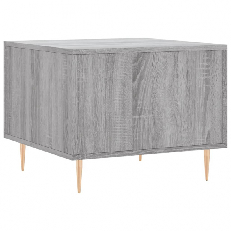 Couchtisch Grau Sonoma 50x50x40 cm Holzwerkstoff