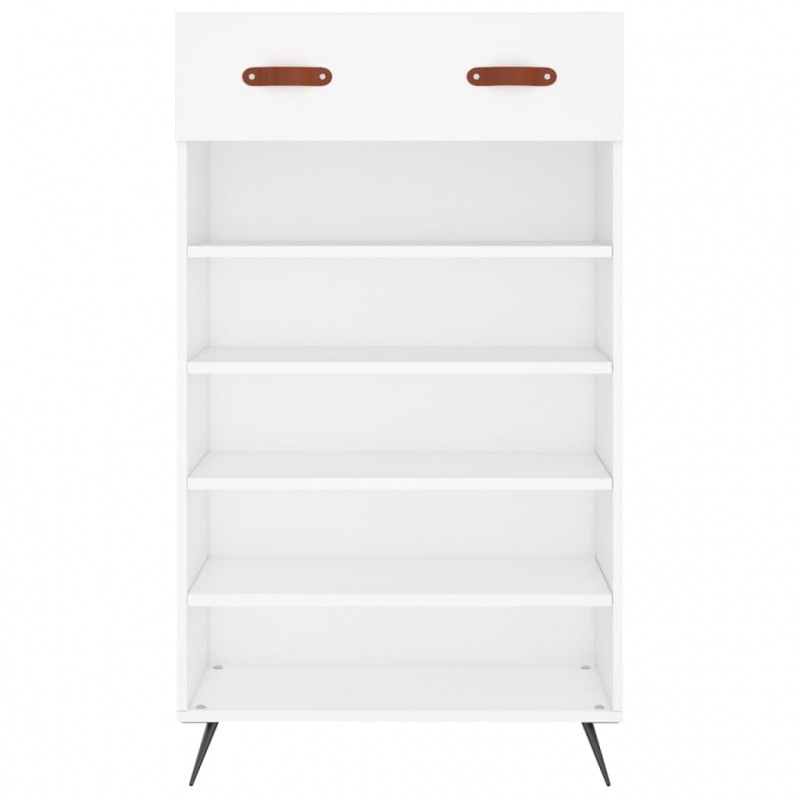 Schuhschrank Weiß 60x35x105 cm Holzwerkstoff