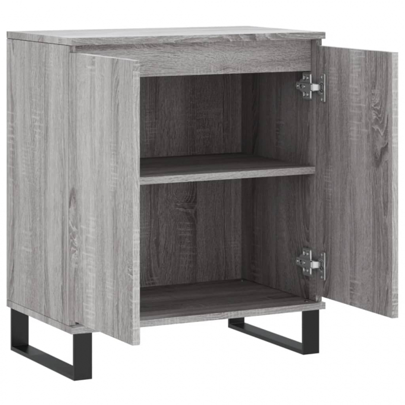 Sideboard Grau Sonoma 60x35x70 cm Holzwerkstoff