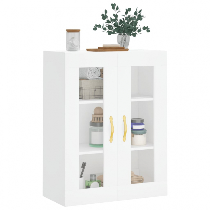 Wandschrank Weiß 69,5x34x90 cm