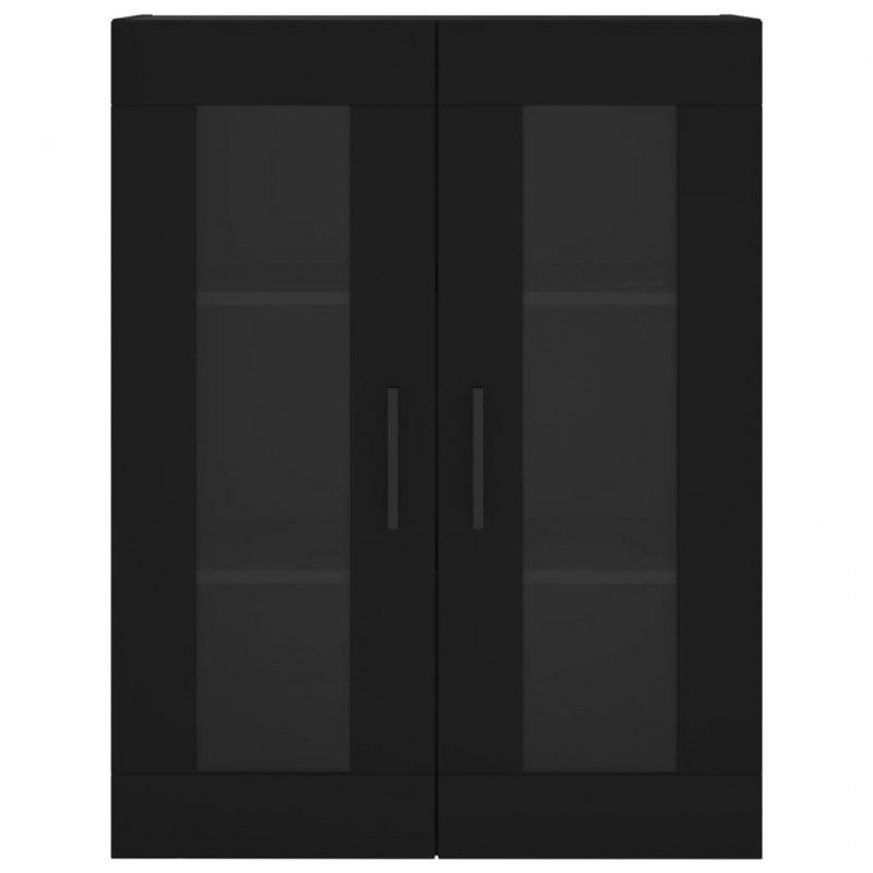 Wandschrank Schwarz 69,5x34x90 cm