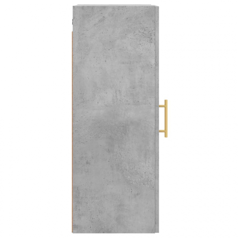 Wandschrank Betongrau 34,5x34x90 cm