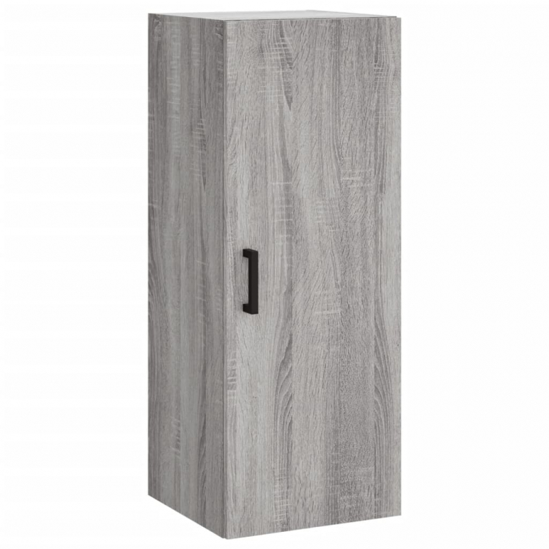 Wandschrank Grau Sonoma 34,5x34x90 cm