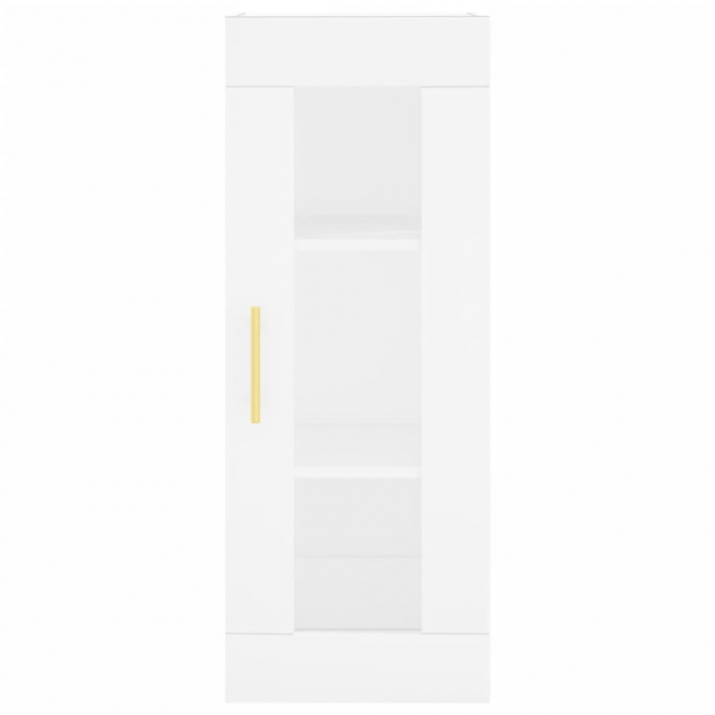 Wandschrank Weiß 34,5x34x90 cm