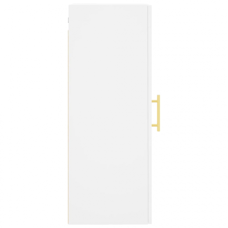 Wandschrank Weiß 34,5x34x90 cm