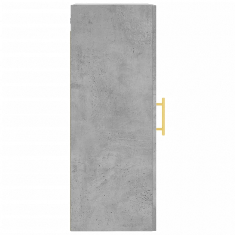 Wandschrank Betongrau 34,5x34x90 cm