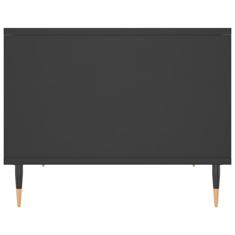 Couchtisch Schwarz 60x50x40 cm Holzwerkstoff