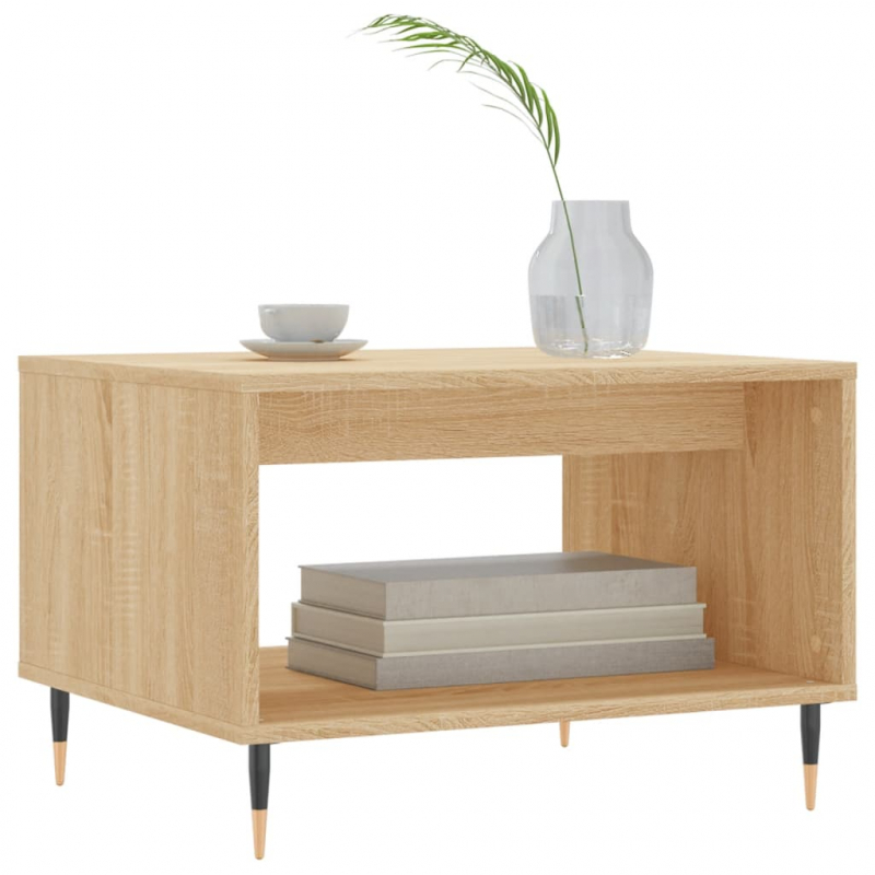 Couchtisch Sonoma-Eiche 60x50x40 cm Holzwerkstoff
