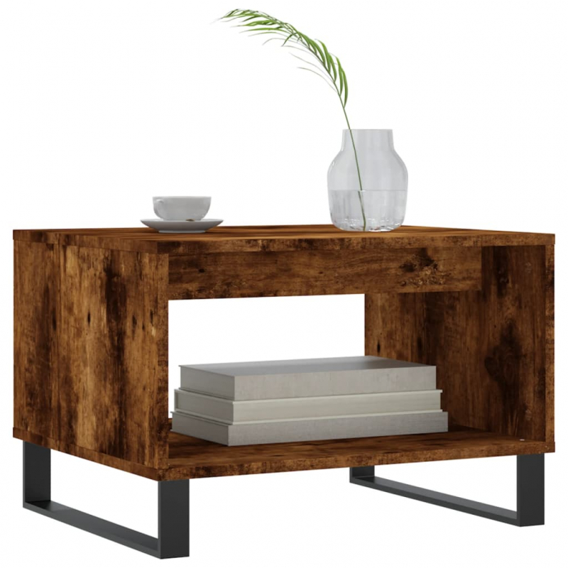 Couchtisch Räuchereiche 60x50x40 cm Holzwerkstoff