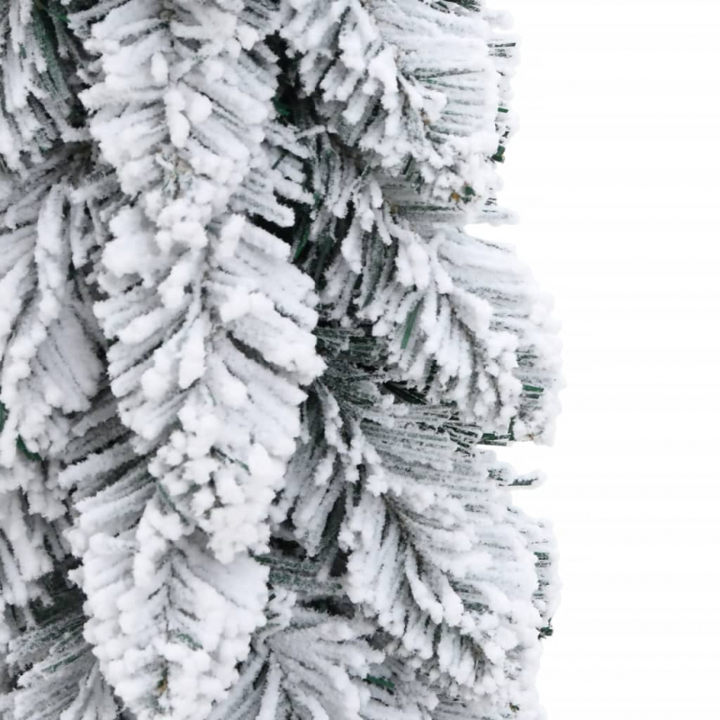 Künstlicher Weihnachtsbaum Beleuchtung & Schnee 45 LEDs 90 cm