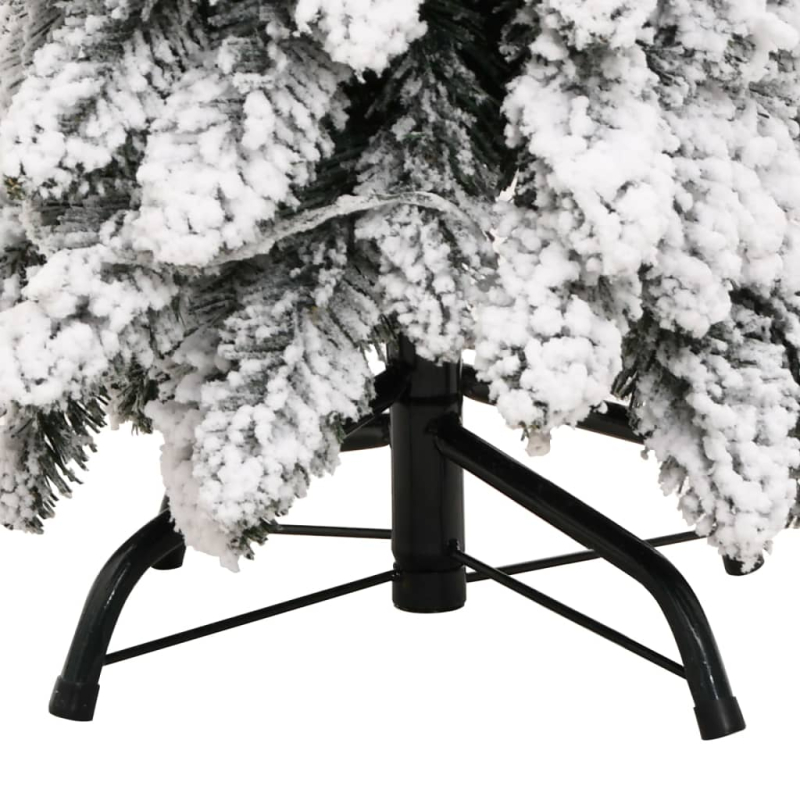 Künstlicher Weihnachtsbaum Beleuchtung & Schnee 60 LEDs 120 cm