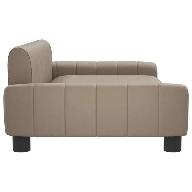 Kindersofa Cappuccino 90x53x30 cm Kunstleder