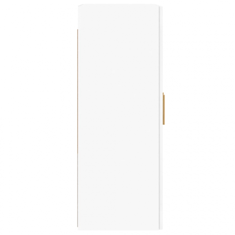 Wandschränke 2 Stk. Weiß Holzwerkstoff