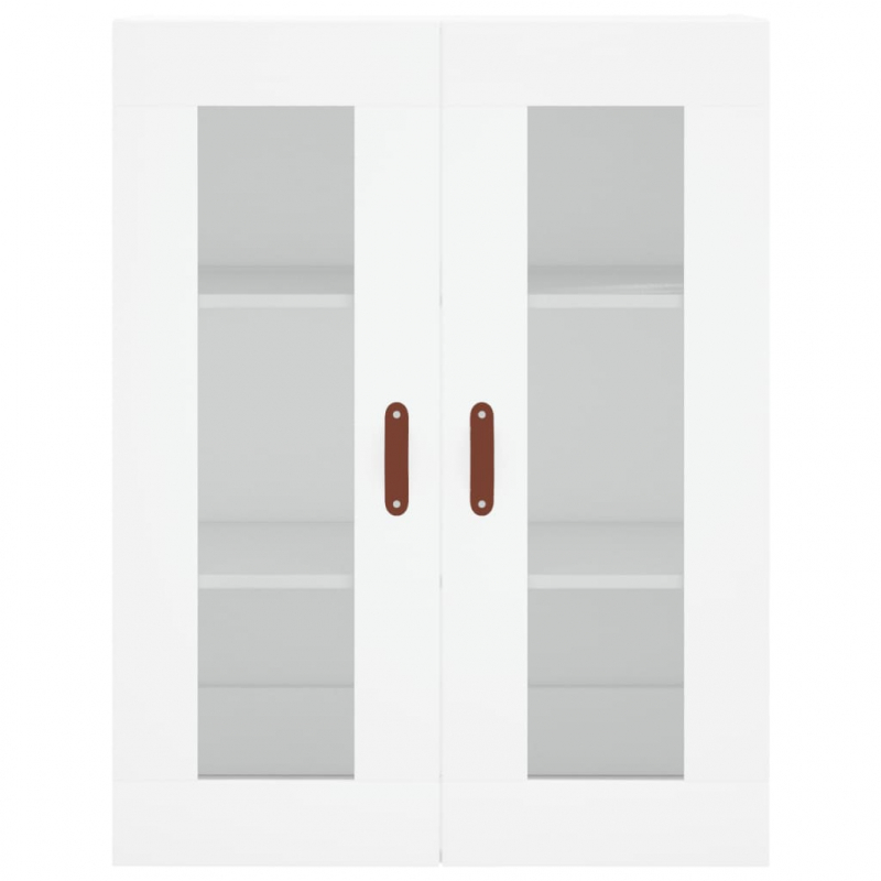 Wandschränke 2 Stk. Weiß Holzwerkstoff