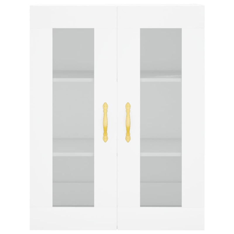 Wandschränke 2 Stk. Weiß Holzwerkstoff