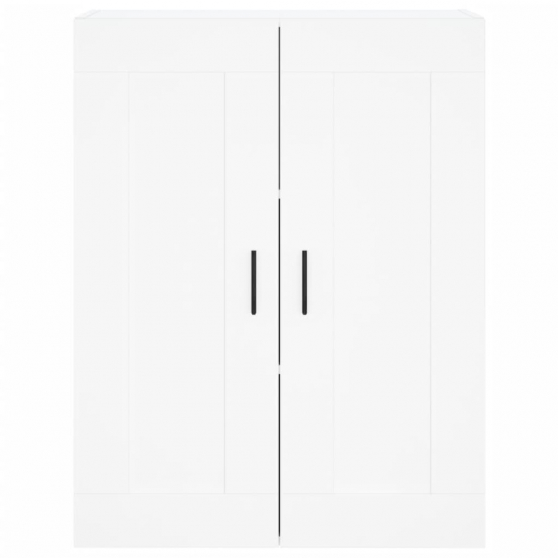 Wandschränke 2 Stk. Weiß Holzwerkstoff