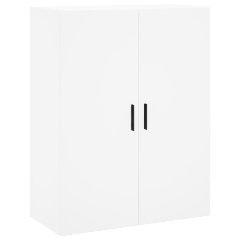 Highboard Weiß 69,5x34x180 cm Holzwerkstoff