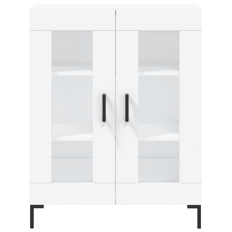 Highboard Weiß 69,5x34x180 cm Holzwerkstoff