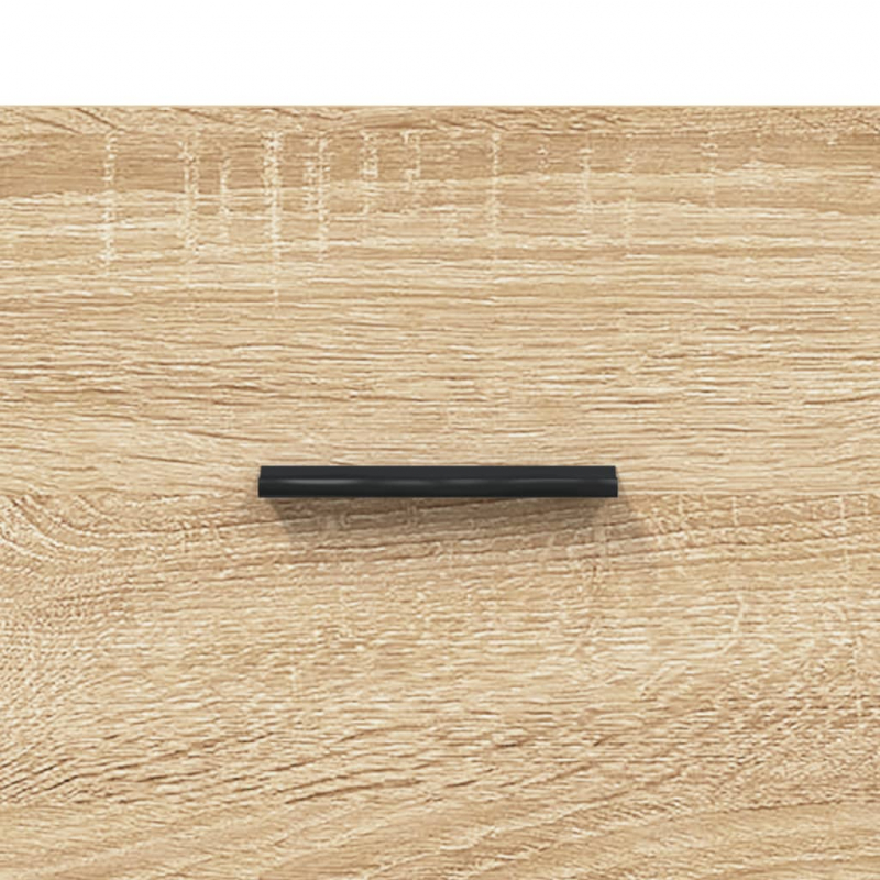 Highboard Sonoma-Eiche 69,5x34x180 cm Holzwerkstoff