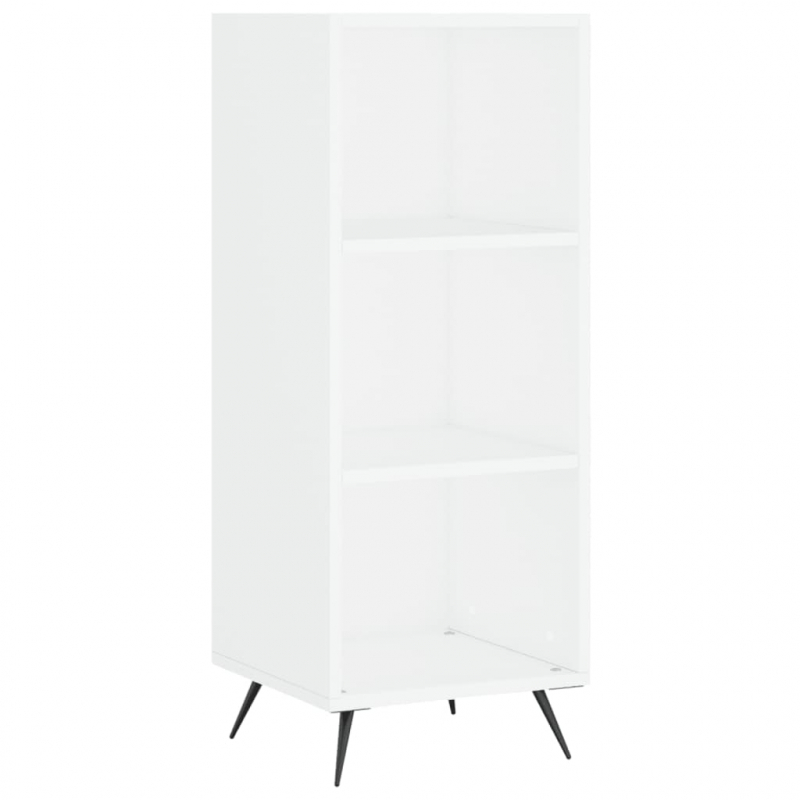Highboard Weiß 34,5x34x180 cm Holzwerkstoff