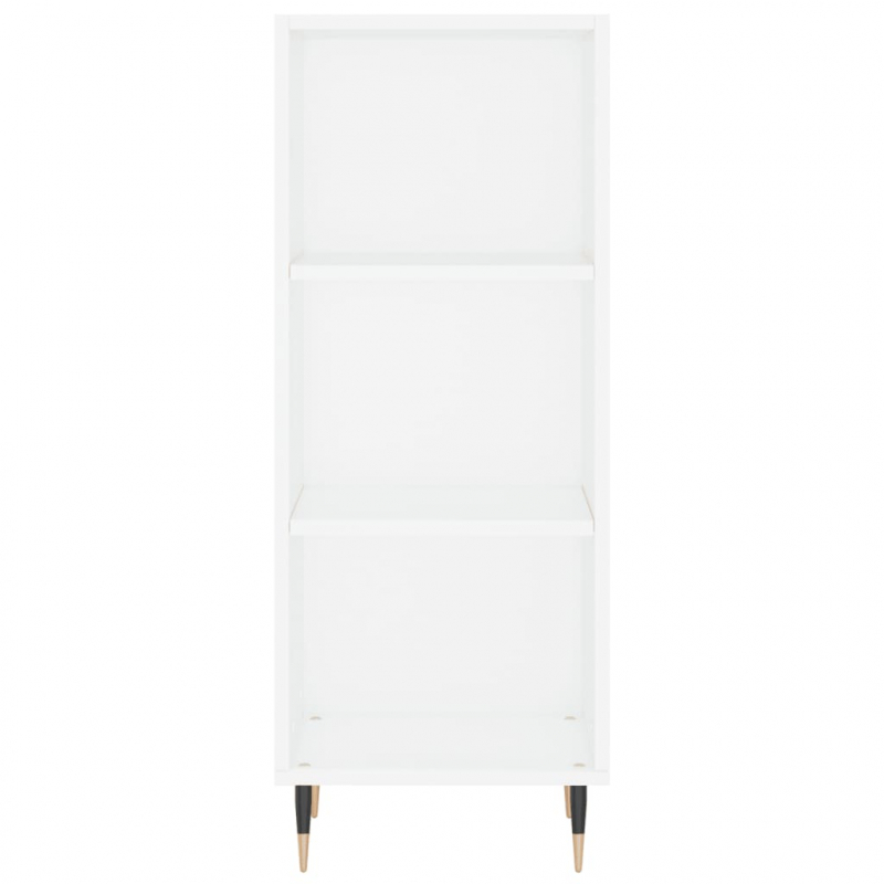Highboard Weiß 34,5x34x180 cm Holzwerkstoff