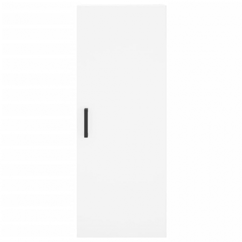 Highboard Weiß 34,5x34x180 cm Holzwerkstoff