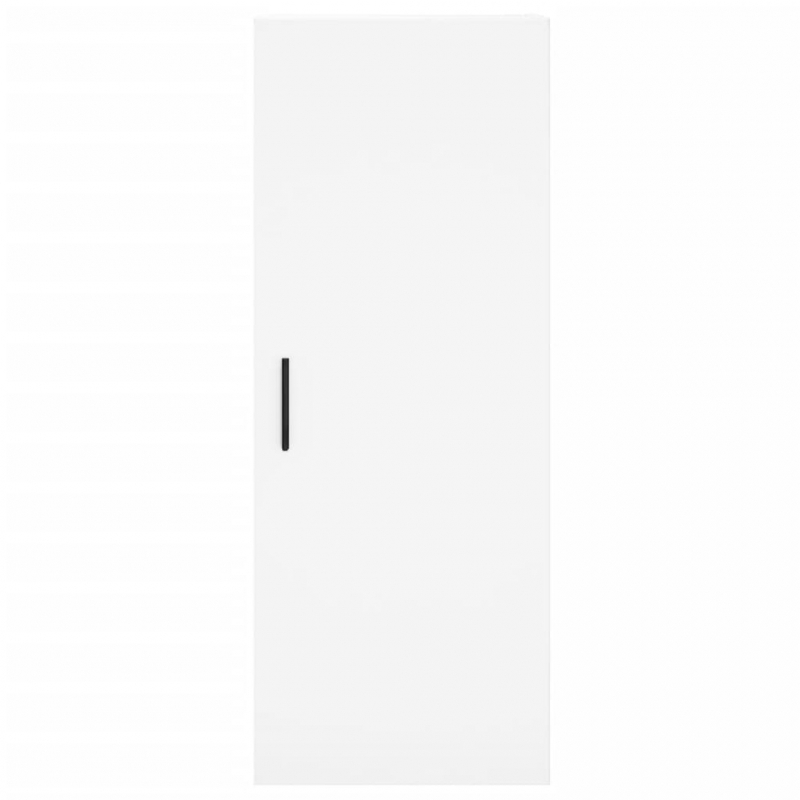 Highboard Weiß 34,5x34x180 cm Holzwerkstoff