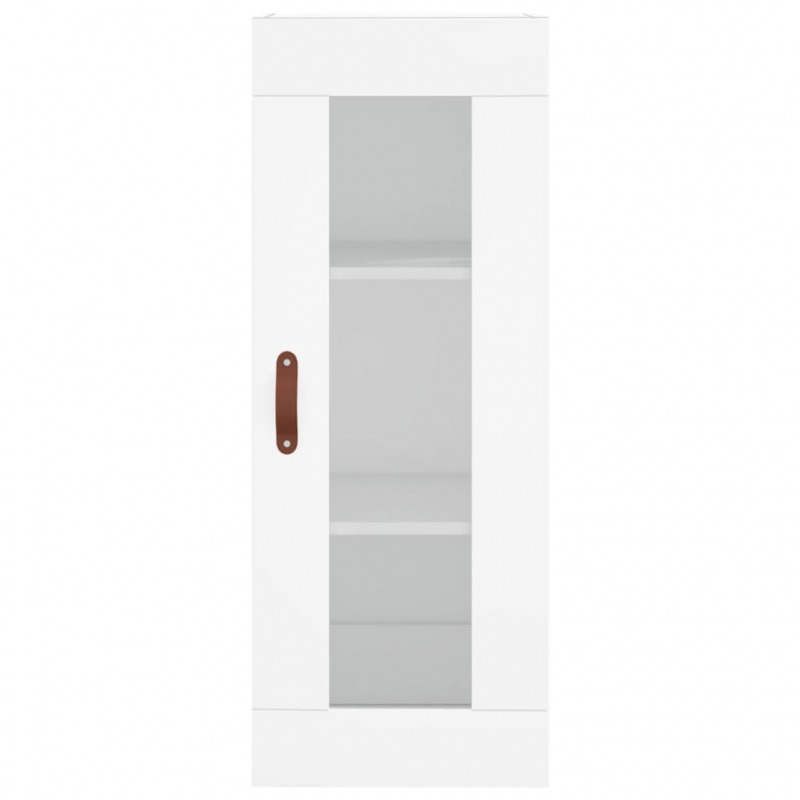 Highboard Weiß 34,5x34x180 cm Holzwerkstoff