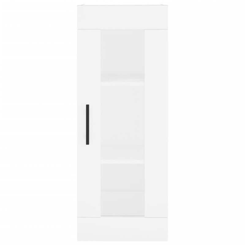 Highboard Weiß 34,5x34x180 cm Holzwerkstoff