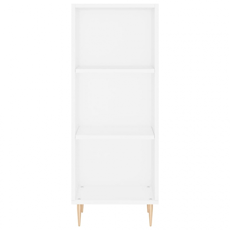 Highboard Weiß 34,5x34x180 cm Holzwerkstoff