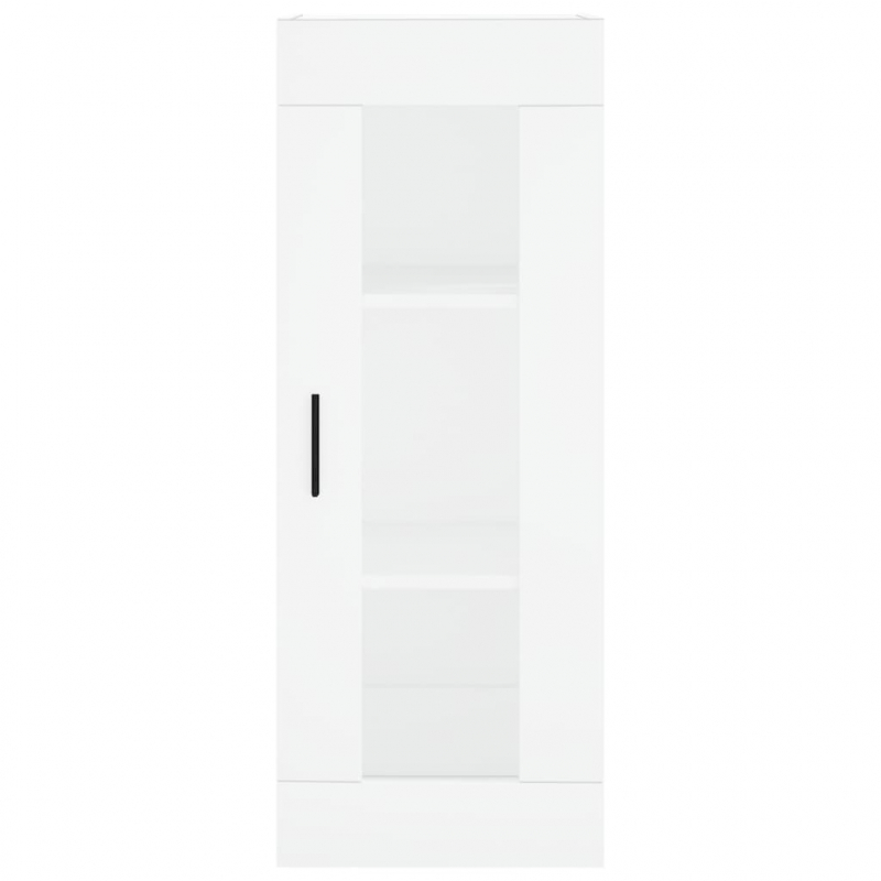Highboard Weiß 34,5x34x180 cm Holzwerkstoff