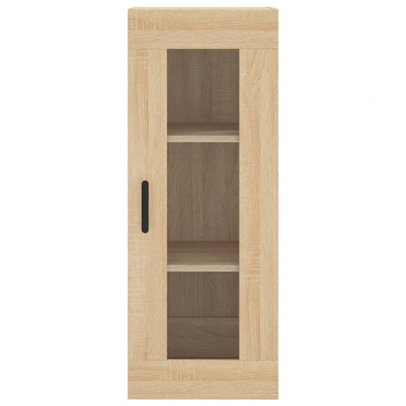Highboard Sonoma-Eiche 34,5x34x180 cm Holzwerkstoff
