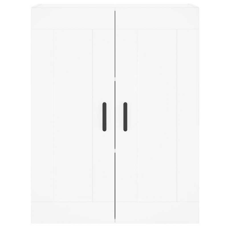 Highboard Weiß 69,5x34x180 cm Holzwerkstoff